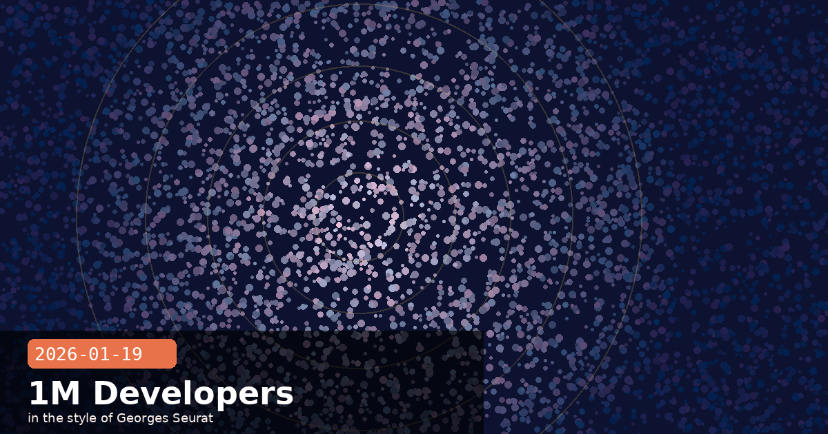 Claude API Reaches One Million Active Developers & Enterprise Token Efficiency Findings — visual for 2026-01-19