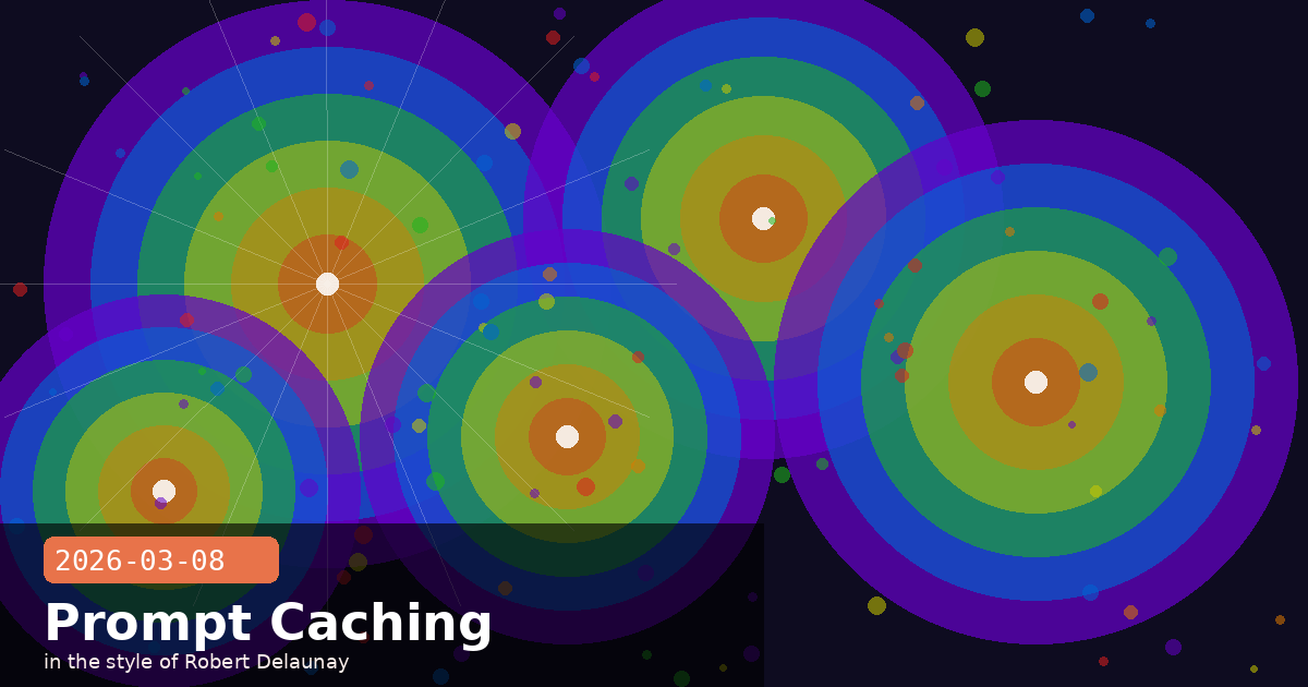 Claude in Defence-Adjacent Startups, Platform Resilience & Prompt Caching in Practice — visual for 2026-03-08