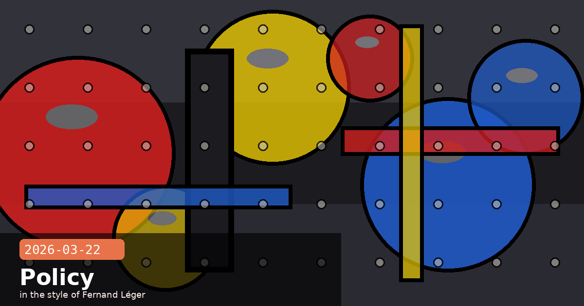 Channels Architecture, Cowork Threads & Policy Debate — visual for 2026-03-22