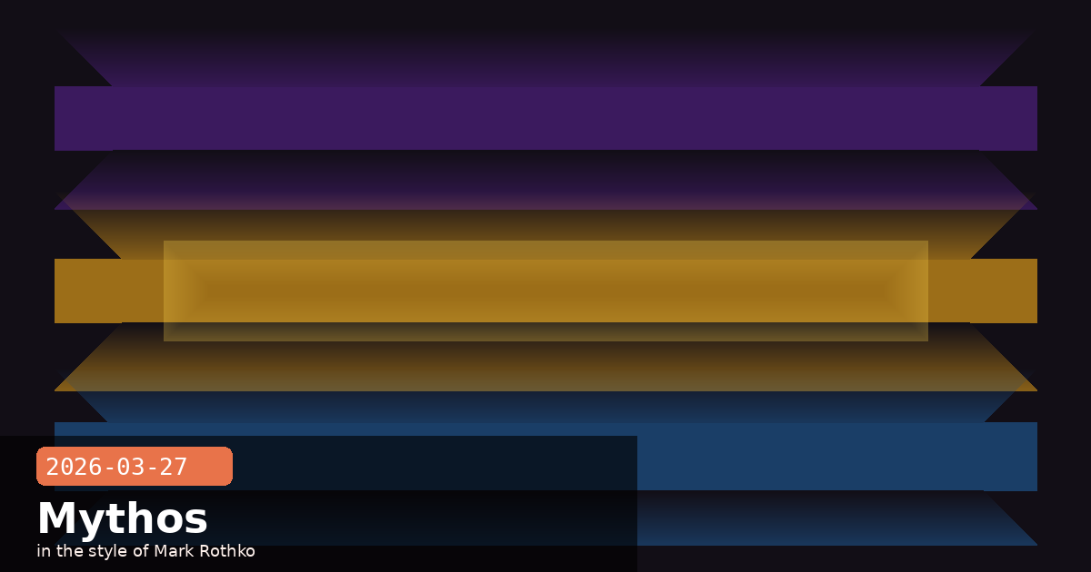 Mythos Leak, Pentagon Injunction & October IPO — visual for 2026-03-27